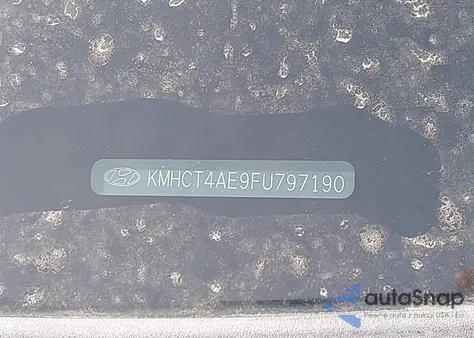 2015 Hyundai Accent Gls from USA, damaged, VIN KMHCT4AE9FU797190